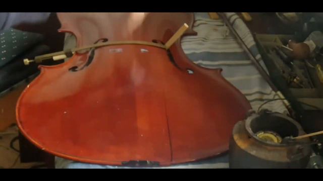Smashed Cello Repair part1 смотреть онлайн
