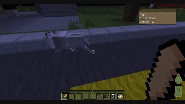 Minecraft Mod Day Z часть 1