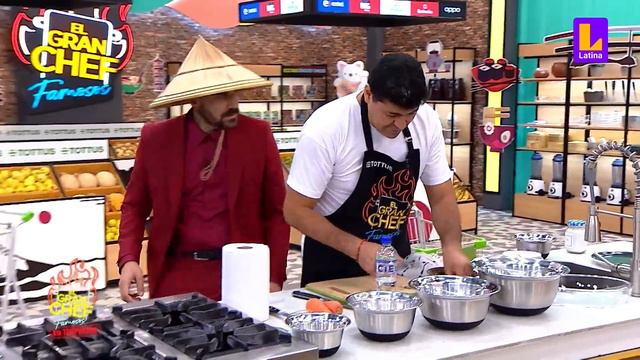 El Gran Chef Famosos PROGRAMA 25 de noviembre | Plato uno: Tempura | LATINA EN VIVO смотреть онлайн