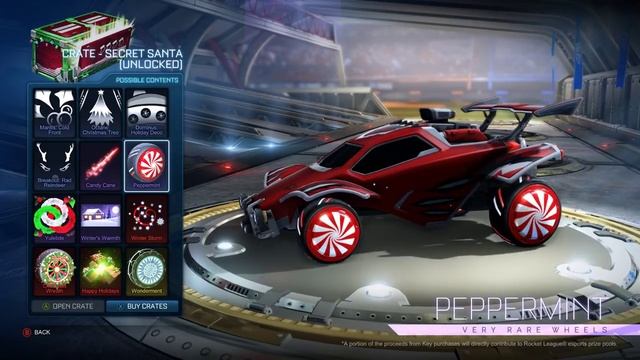 Rocket League Secret Santa Crate Contents смотреть онлайн