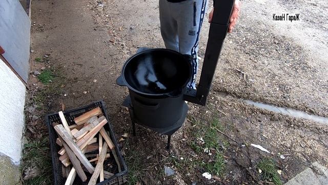 Самса в чугунном казане... бомбовский рецепт... от КазаН ГараЖ смотреть онлайн