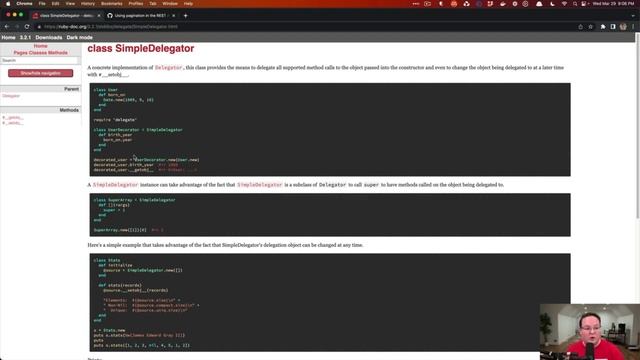Decorating with SimpleDelegator and Modules | preview смотреть онлайн