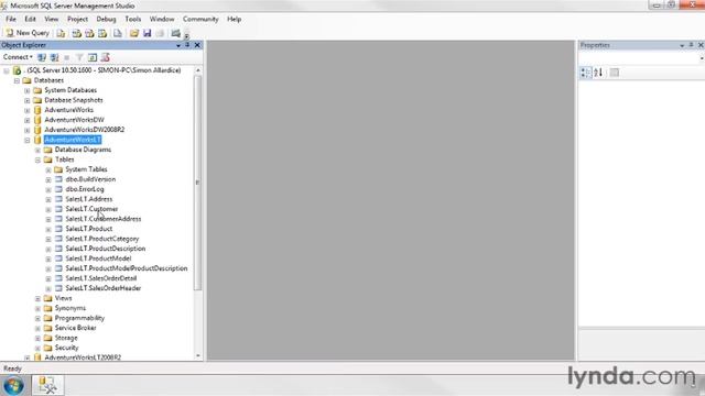 SQL Server Tutorial - How to plan your database смотреть онлайн