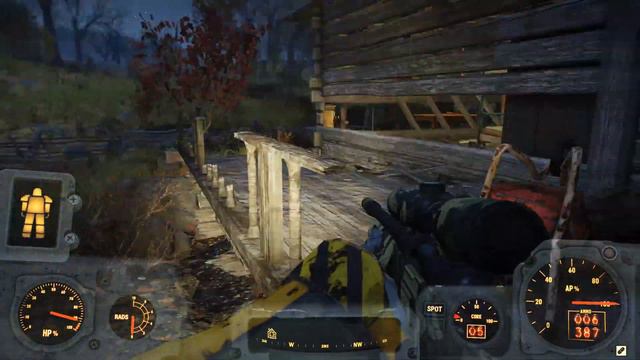 Fallout 76 Surveyal Project 03 - Forest 02 - Groves Family Cabin смотреть онлайн