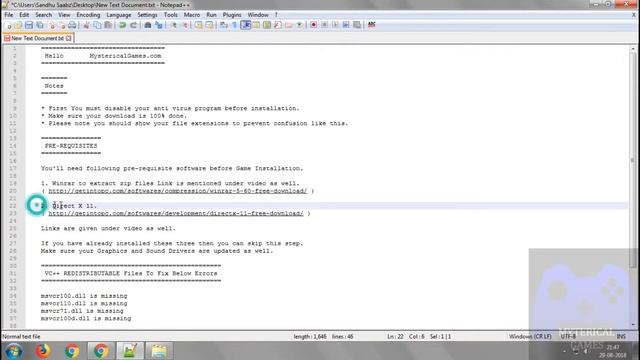 PRE-REQUISITES How to Fix General Game Installation Errors смотреть онлайн