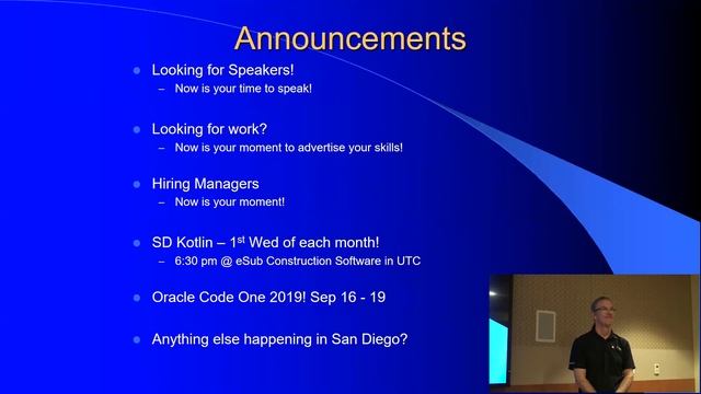 August 20, 2019 -- San Diego Java User's Group смотреть онлайн