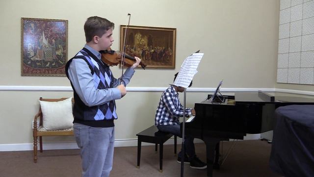 Violin Sonatina in G Major (Antonin Dvorak - Op. 100, b. 183: IV Finale [Allegro]) ~ Corban смотреть онлайн