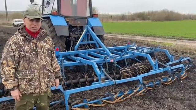 ООО "Путь жизни" весенняя культивация поля перед посевом органической гречихи смотреть онлайн