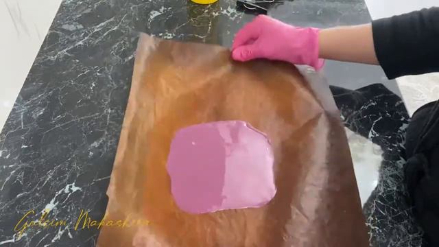 Ваза из изомальта. Декор для торта смотреть онлайн