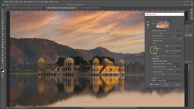 Seleccionar y cambiar cielos con Photoshop CC 2021 смотреть онлайн