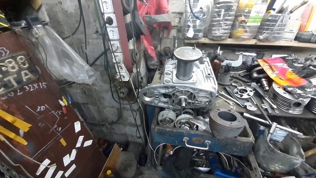 Урал, Днепр. Плоскость прилегания цилиндра. Когда нет под рукой нужного станка. смотреть онлайн