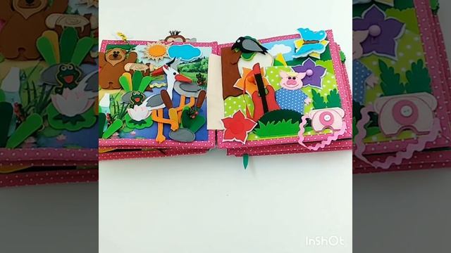 Обзор книги из фетра ТЕЛЕФОН (часть 2) - развивающая книга из фетра /quite book/ смотреть онлайн