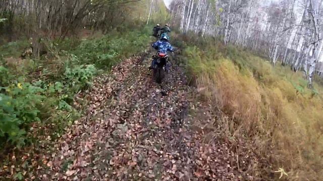 Закрытие мото сезона 2023 Искупались в грязи и поломались ? смотреть онлайн