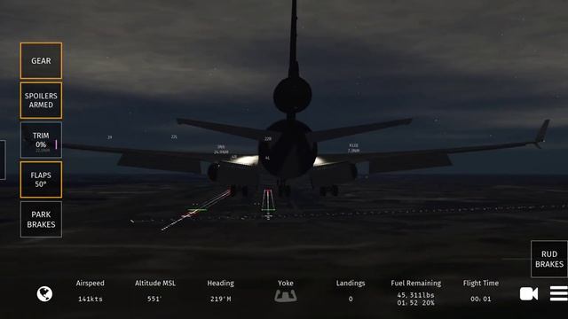 infinite Flight Simulator, FedEx flight 14 crash landing in Newark airport. смотреть онлайн