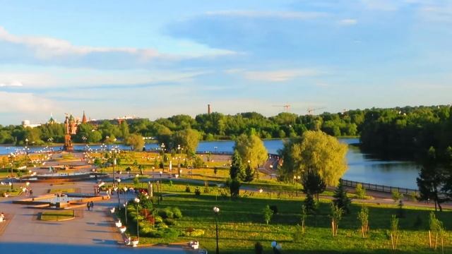 Ярославль - Парк на стрелке Волги и Которосли смотреть онлайн