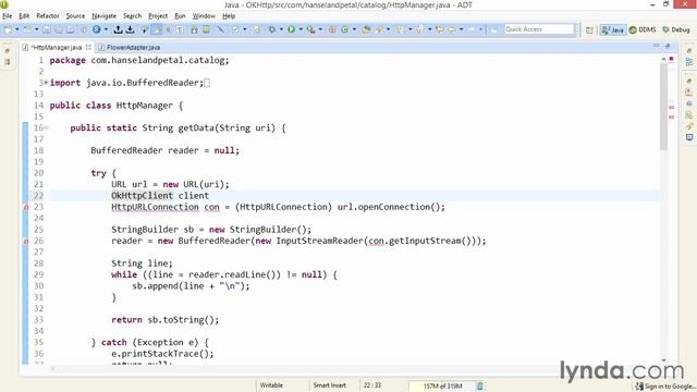 06 01 okhttp Connecting Android Apps to RESTful Web Services смотреть онлайн