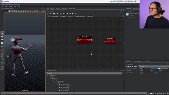 Animate Your Actor to Walk in Lumberyard | Lumberyard Tutorial 2020.03 смотреть онлайн