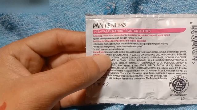 Review Sampo Pantene Bisa Mengurangi Rambut Rontok