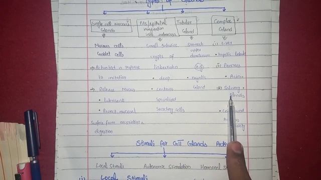 Secretory function of GIT part#1 | types of secretion | Types of glands | Control of secretion смотреть онлайн