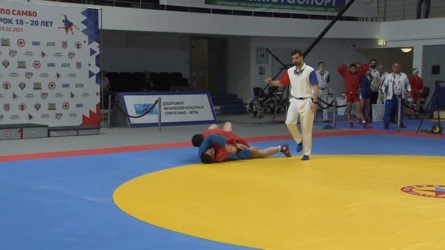 Самбо. Бронза Югорчанина Аюбова смотреть онлайн