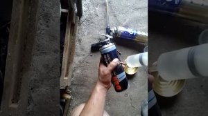 Многоразовый очиститель пистолета от пены своими руками