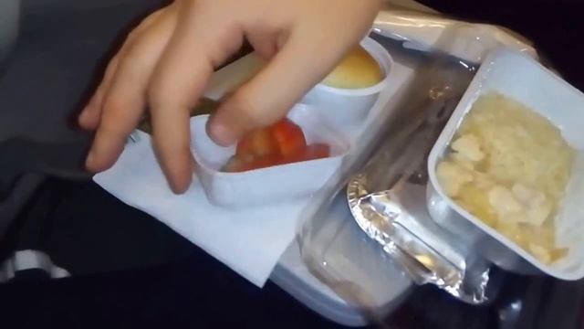 Еда в самолете Azur Air| Питание на борту. Перелет в Нячанг смотреть онлайн