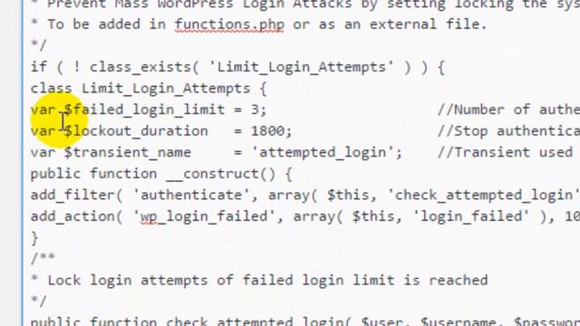 WordPress site ko Brute force attacks se kaise bachaye (Set Limit Login Attempts) смотреть онлайн