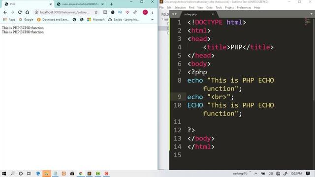 PHP Tutorial - Syntax Guidelines and Rules for Beginners|| how to write php code || urdu || hindi смотреть онлайн