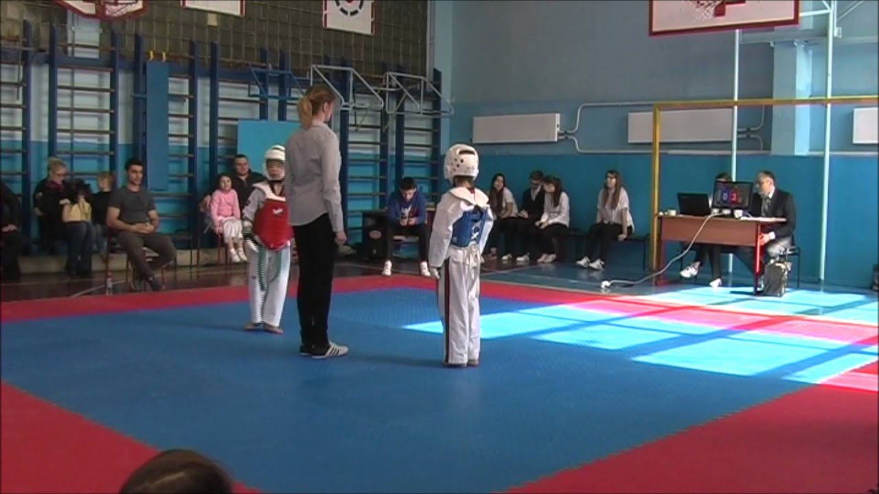 Taekwondo WTF. V Открытое Первенство района Кузьминки. 29.03.2015. Латышев-Рыбаков. смотреть онлайн