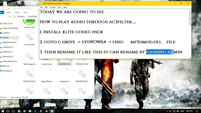 How to play audio through ac3filter смотреть онлайн