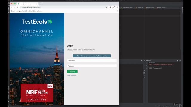 Page Object Model - 4. Running the Test (Test Evolve Spark-Ruby) | Test Evolve смотреть онлайн