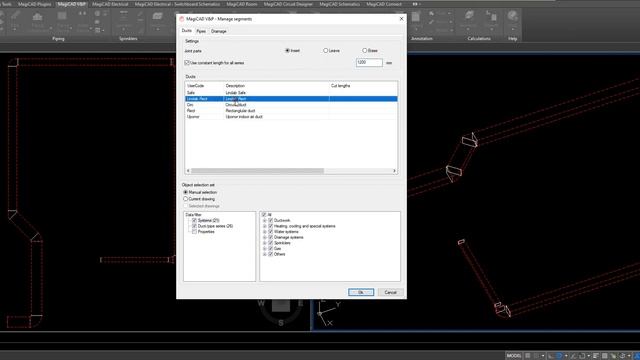 MagiCAD for AutoCAD - Split Segments смотреть онлайн