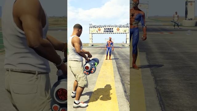 ЗОМБИ ЧЕЛОВЕК ПАУК ПРОТИВ ЗОМБИ ХАЛКА В ГТА 5 МОДЫ #shorts смотреть онлайн