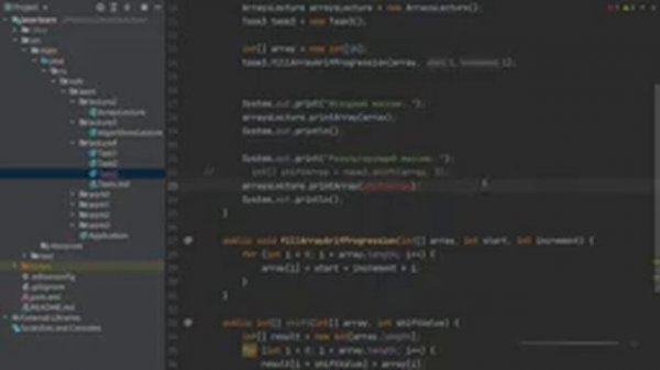 Java Backend (1 курс) - Работа с массивами. Алгоритмы.