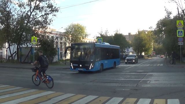 Автобус МАЗ-206 №311 МЦД Останкино - Метро Бульвар Рокоссовского смотреть онлайн