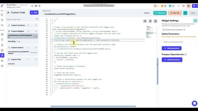 User Tagging & Single Action-Multi Create Documents - FlutterFlow Custom Widget смотреть онлайн