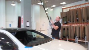 Правильная замена лобового стекла на Volkswagen Passat CC