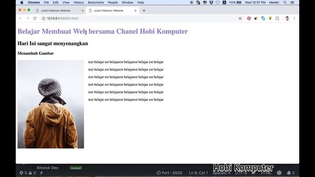 5 visual studio code extensions for web developer ! Visual Studio Code Indonesia смотреть онлайн