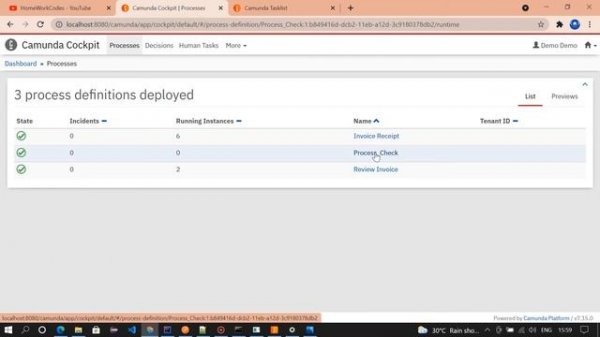 Camunda | How to get started with Camunda? | Camunda Tutorial 2 | Camunda Cockpit and Tasklist| BPM