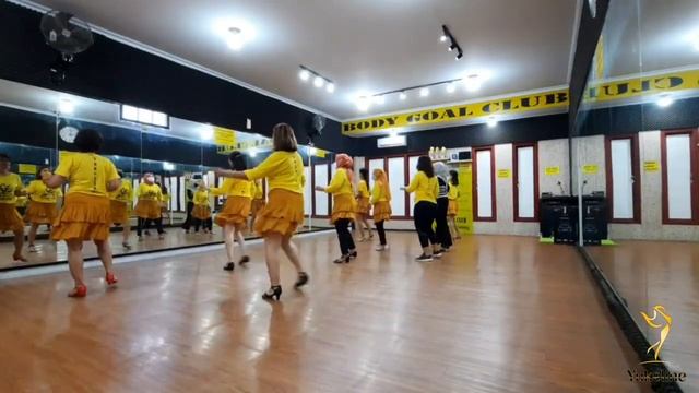 "La Lambada" Remix Line Dance || Abadi Haria & Katarina Sherrina || Yukeline BGC смотреть онлайн