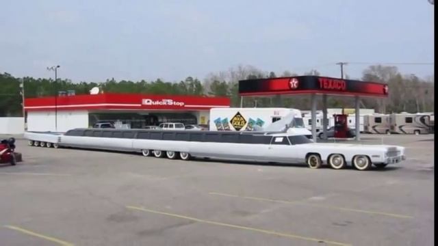 Самый длинный автомобиль в мире смотреть онлайн