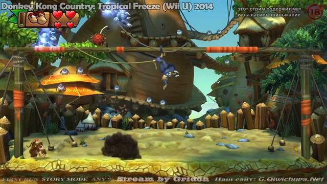 Donkey Kong Country Tropical Freeze #6 смотреть онлайн