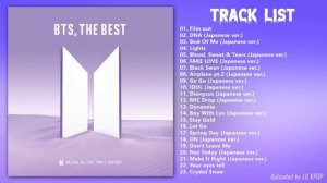 BTS THE BEST (Japanese Album)