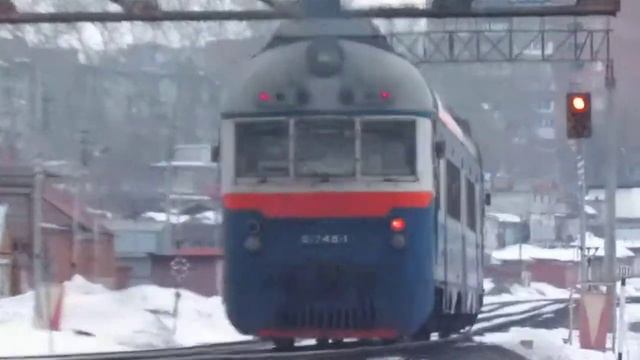 Д1-748 на перегоне Тула3 - Криволучье смотреть онлайн