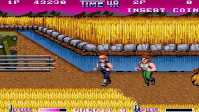 "Double Dragon II:The Revenge" (Arcade),Полное прохождение/Full walkthrough смотреть онлайн