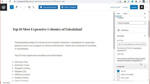 A short tutorial to WordPress Editor || How to edit a post смотреть онлайн