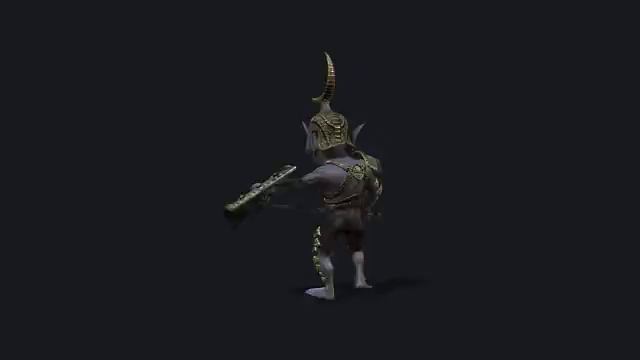 Goblin Gladiator Animated Character смотреть онлайн