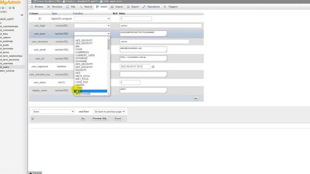 How to Reset or Change WordPress Admin Password from PHPMyAdmin смотреть онлайн