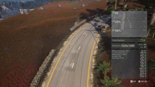 Tom Clancy's Ghost Recon Breakpoint GTX 1080Ti OC 1920x1080 Ultimate DX11 смотреть онлайн