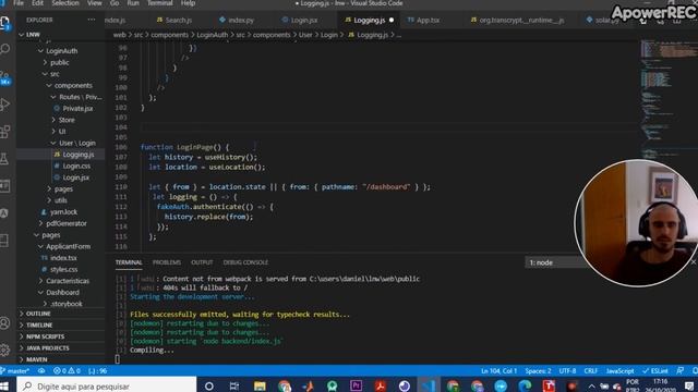 Como fazer uma rota privada no REACTJS? смотреть онлайн